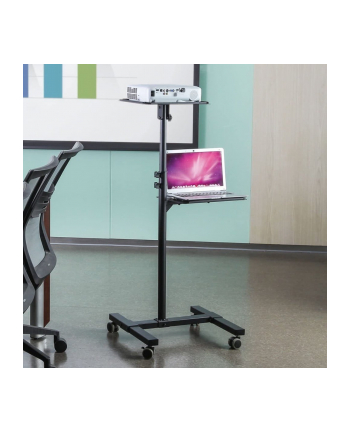 techly Mobilny stolik do projektora metalowy