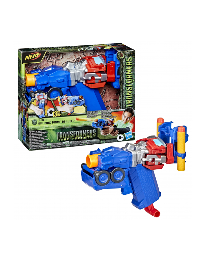 hasbro TRA NERF Optimus 2w1 wyrzutnia F3901 główny