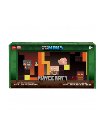 mattel MINECRAFT Ognista bitwa w Netherze HKR59