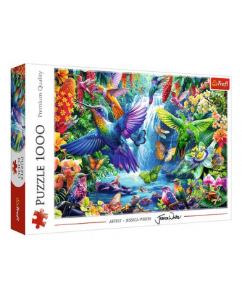trefl PUZZLE 1000 Kolibry w tropikach 10880