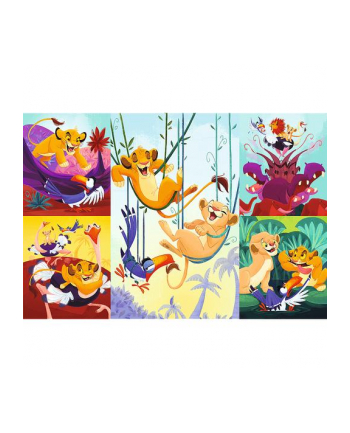 trefl PUZZLE 100 Dzielny Król Lew/Disney Lion King 16478