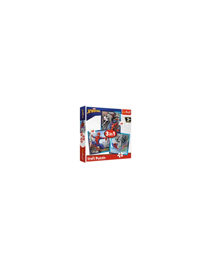 trefl PUZZLE 3w1 Pajęczy przyjaciele/Disney Marvel 34874 główny