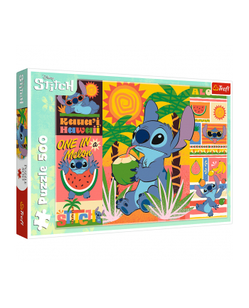 trefl PUZZLE 500 Holidays with Stitch 37483