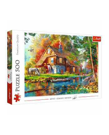 trefl PUZZLE 500 Chatka nad rzeką 37484
