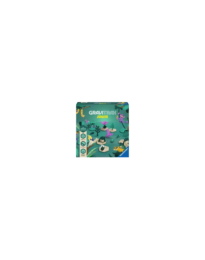 ravensburger RAV Gravitrax Junior zest.uzup.Dżungla 23747 główny