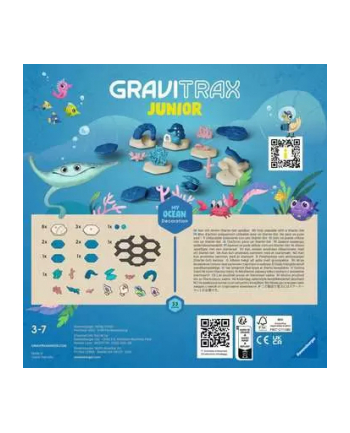 ravensburger RAV Gravitrax Junior zest.uzup. Ocean 27400