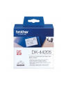 Taśma Brother Removable White Paper Tape 62mm x 30.48m - nr 65