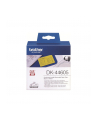 Taśma Brother Removable Yellow Paper Tape 62mm x 30.48m - nr 1