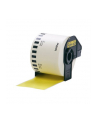 Taśma Brother Removable Yellow Paper Tape 62mm x 30.48m - nr 23