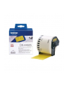 Taśma Brother Removable Yellow Paper Tape 62mm x 30.48m - nr 26