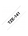 Taśma Brother 18mm BLACK  ON CLEAR - nr 63