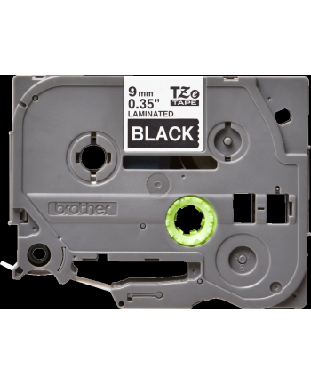 Taśma Brother 9mm White on Black nr 1