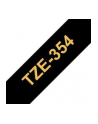 Taśma Brother 24mm Gold on Black - nr 35