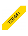 Taśma Brother 18mm BLACK ON YELLOW - nr 53