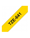 Taśma Brother 18mm BLACK ON YELLOW - nr 60
