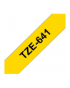 Taśma Brother 18mm BLACK ON YELLOW - nr 66