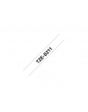 Taśma Brother 6mm BLACK ON WHITE ADHESIVE TAPE - nr 48