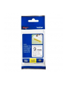 Taśma Brother 9mm BLACK ON WHITE ADHESIVE TAPE - nr 25