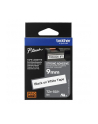 Taśma Brother 9mm BLACK ON WHITE ADHESIVE TAPE - nr 27
