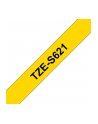 Taśma Brother 9mm BLACK ON YELLOW ADHESIVE TAPE - nr 36
