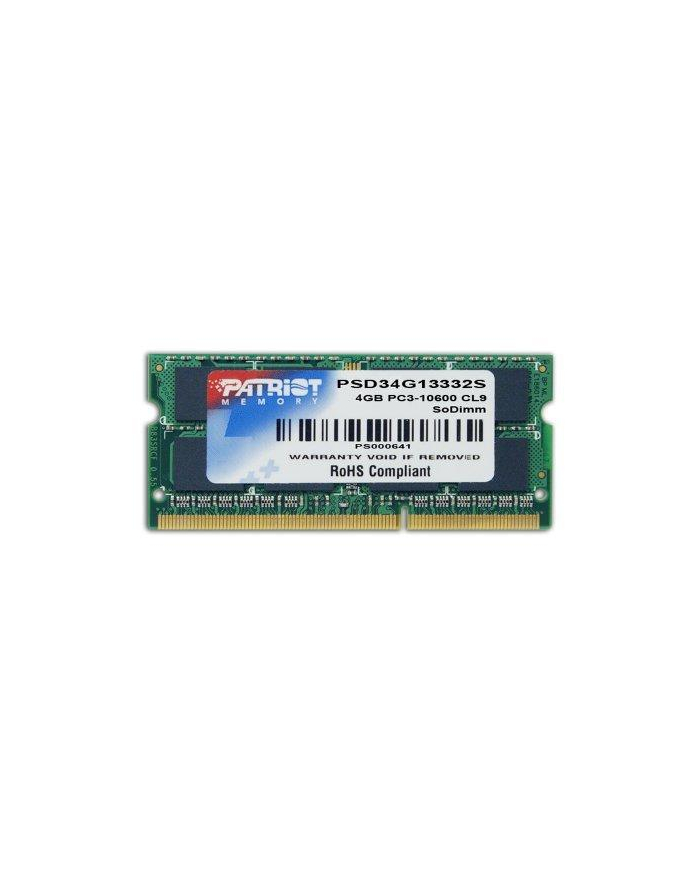 Patriot 4GB 1333MHz DDR3 Non-ECC CL9 DIMM główny