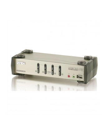 ATEN KVM 4/1 CS-1734B USB-2.0 PS/2 Audio OSD