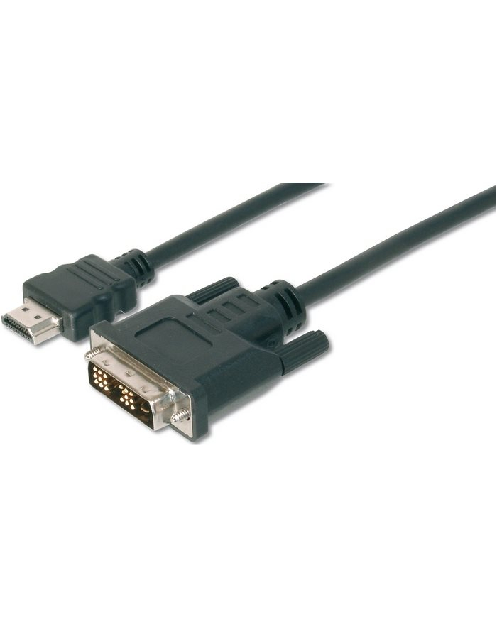 Kabel HDMI Typ A <--> DVI-D M dł.1,8m główny