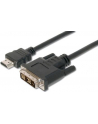 Kabel HDMI Typ A <--> DVI-D M dł.1,8m - nr 7