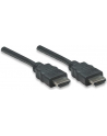 Manhattan Kabel monitorowy HDMI/HDMI 1.3 1m ekranowany czarny - nr 11
