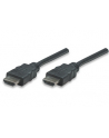 Manhattan Kabel monitorowy HDMI/HDMI 1.3 1m ekranowany czarny - nr 7