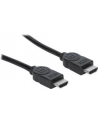Manhattan Kabel monitorowy HDMI/HDMI 1.4 Ethernet 1m czarny niklowane złącza - nr 25