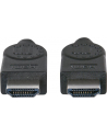 Manhattan Kabel monitorowy HDMI/HDMI 1.4 Ethernet 1m czarny niklowane złącza - nr 30