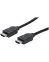 Manhattan Kabel monitorowy HDMI/HDMI 1.4 Ethernet 1m czarny niklowane złącza - nr 32