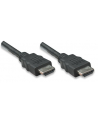 Manhattan Kabel monitorowy HDMI/HDMI 1.4 Ethernet 1m czarny niklowane złącza - nr 5