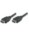 Manhattan Kabel monitorowy HDMI/HDMI 1.4 Ethernet 1m czarny niklowane złącza - nr 7