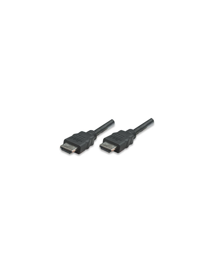Manhattan Kabel monitorowy HDMI/HDMI 1.4 Ethernet 10m czarny niklowane złącza główny
