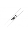 Taśma Brother 6mm BLACK  ON CLEAR - nr 7