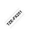 Taśma Brother 24mm BLACK  ON WHITE FLEXIBLE ID - nr 22
