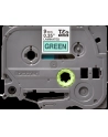 Taśma Brother 9mm BLACK ON GREEN - nr 1