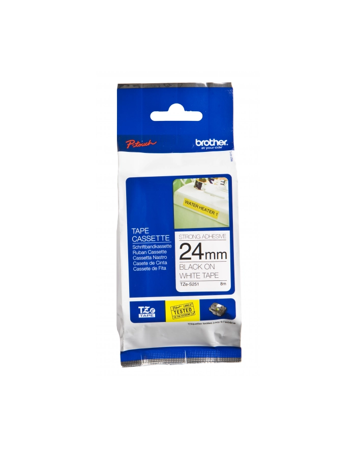 Taśma Brother 24mm BLACK ON WHITE ADHESIVE TAPE główny