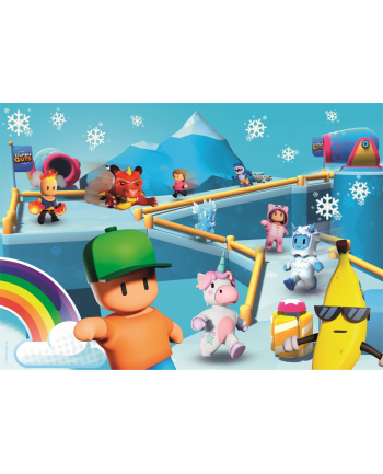 clementoni - puzzle CLE puzzle 180 SuperKolor Stumble Guys 29324