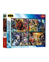 trefl PUZZLE 4x250 Batman w akcji /Warner Batman 13310 - nr 7