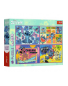 trefl PUZZLE 4x250 Niezwykły Stitch/ Lilo'Stitch 13311 - nr 2