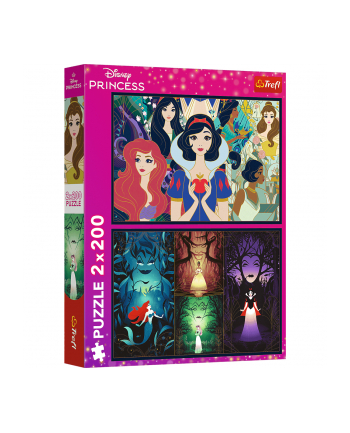 trefl PUZZLE 2x200 Czarujące księżniczki/ Princess 13317