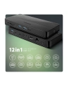 axagon HMC-U4 Wieloportowy hub USB 12in1 USB 4.0 40Gbps LAN HDMI DP PD audio - nr 5