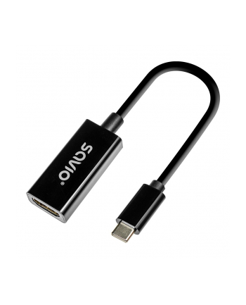 savio Adapter USB-C (M) - HDMI (F), 4K, 30Hz, plastik, AK-79