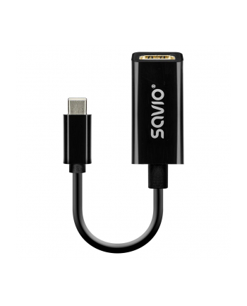 savio Adapter USB-C (M) - HDMI (F), 4K, 30Hz, plastik, AK-79