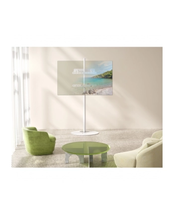 TECHLY Stojak podłogowy TV 32inch-65inch do 35 kg regulowany biały