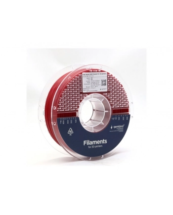 GEMBIRD Filament ABS High Speed czerwony 1 75 mm 1 kg