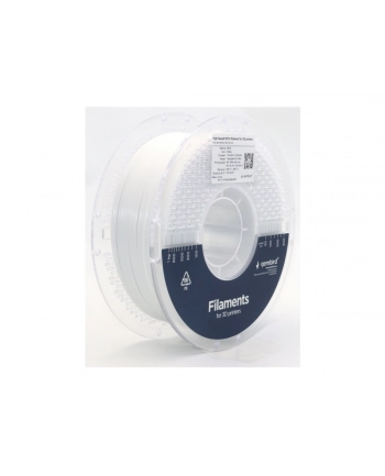 GEMBIRD Filament PETG High Speed biały 1 75 mm 1 kg